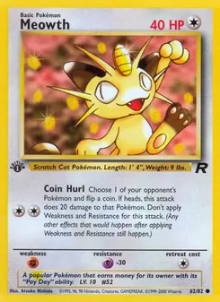 Meowth (Team Rocket #62)