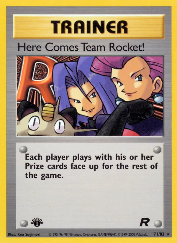 Here Comes Team Rocket! — Team Rocket #71 (Pokémon TCG card)
