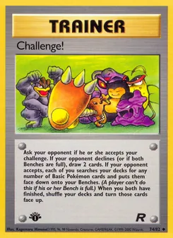 Challenge! (Team Rocket #74)