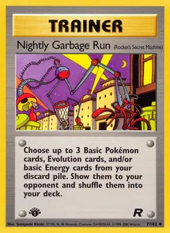 Nightly Garbage Run (Team Rocket #77)