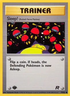 Sleep! (Team Rocket #79)