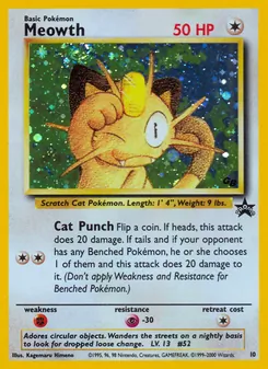 Meowth (Wizards Black Star Promos #10)