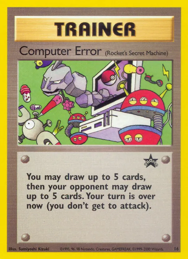 Computer Error — Wizards Black Star Promos #16 (Pokémon TCG card)