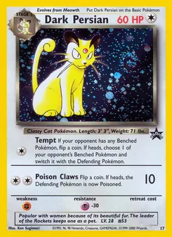 Dark Persian (Wizards Black Star Promos #17)