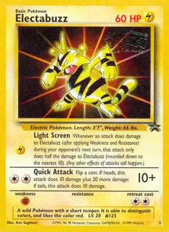 Electabuzz (Wizards Black Star Promos #2)