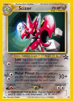 Scizor (Wizards Black Star Promos #33)