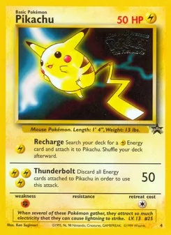 Pikachu (Wizards Black Star Promos #4)