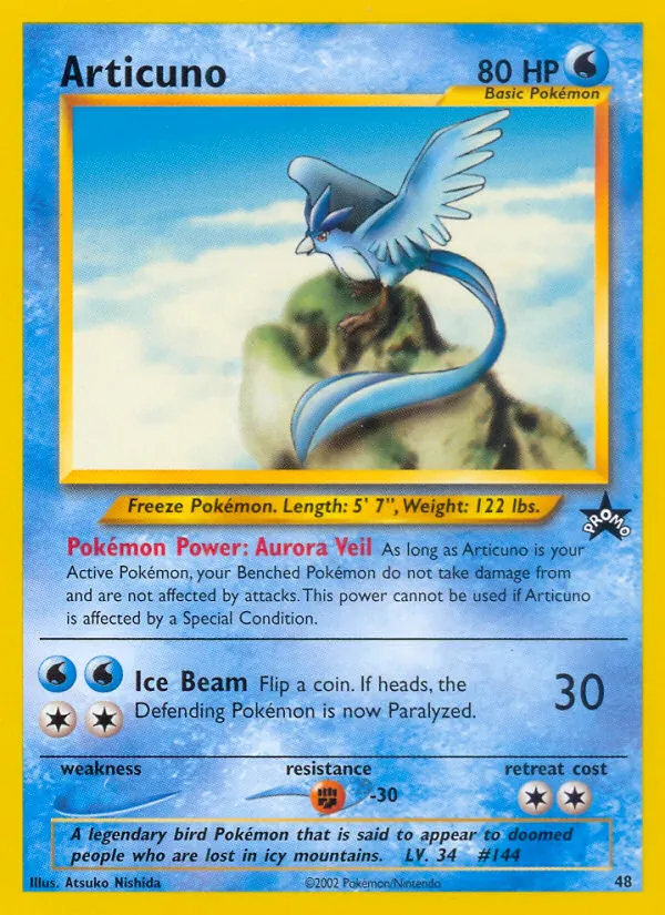 Articuno — Wizards Black Star Promos #48 (Pokémon TCG card)