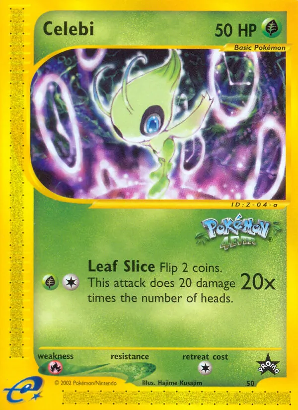 Celebi — Wizards Black Star Promos #50 (Pokémon TCG card)