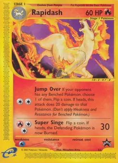 Rapidash (Wizards Black Star Promos #51)
