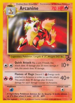 Arcanine (Wizards Black Star Promos #6)
