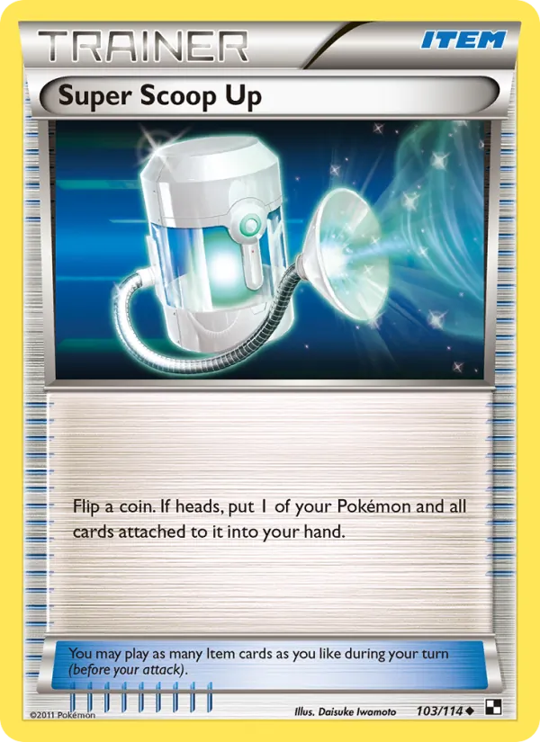 Super Scoop Up — Black & White #103 (Pokémon TCG card)