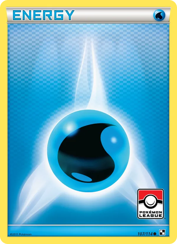 Water Energy — Black & White #107 (Pokémon TCG card)