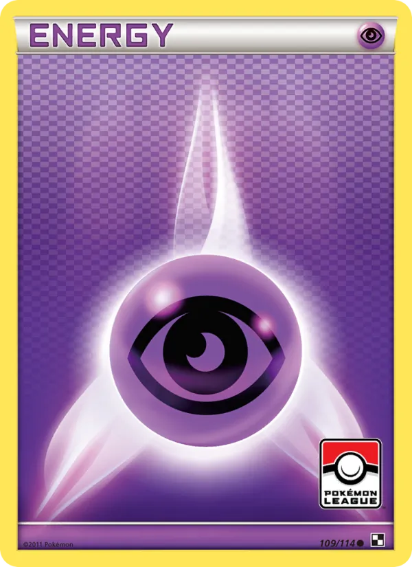 Psychic Energy — Black & White #109 (Pokémon TCG card)
