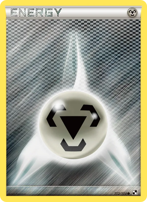 Metal Energy — Black & White #112 (Pokémon TCG card)