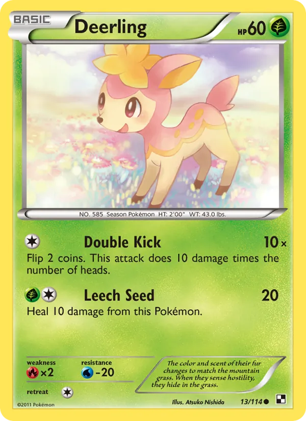 Deerling — Black & White #13 (Pokémon TCG card)