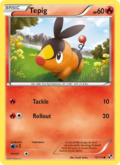 Tepig (Black & White #15)