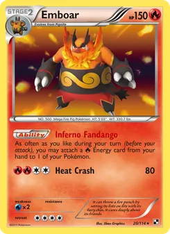 Emboar (Black & White #20)
