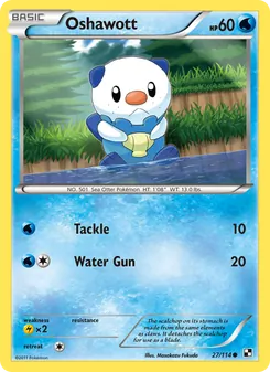 Oshawott (Black & White #27)