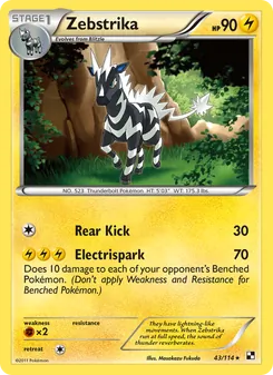 Zebstrika (Black & White #43)