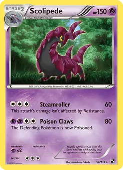 Scolipede (Black & White #54)