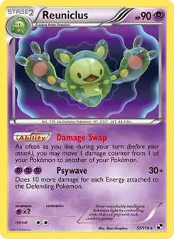 Reuniclus (Black & White #57)