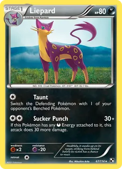 Liepard (Black & White #67)