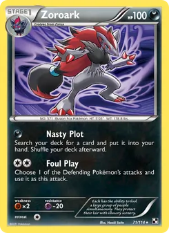 Zoroark (Black & White #71)