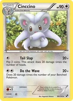 Cinccino (Black & White #89)