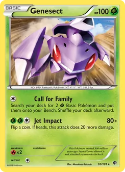 Genesect (Plasma Blast #10)