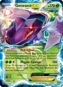 Genesect-EX (Plasma Blast #11)