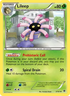 Lileep (Plasma Blast #3)