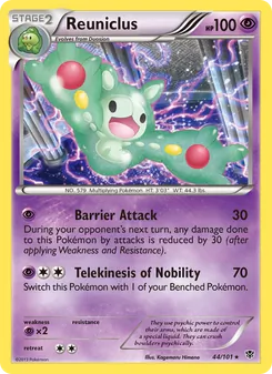 Reuniclus (Plasma Blast #44)