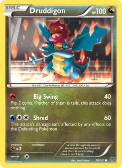 Druddigon (Plasma Blast #70)