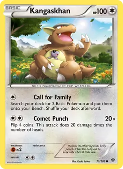 Kangaskhan (Plasma Blast #71)