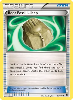 Root Fossil Lileep (Plasma Blast #87)