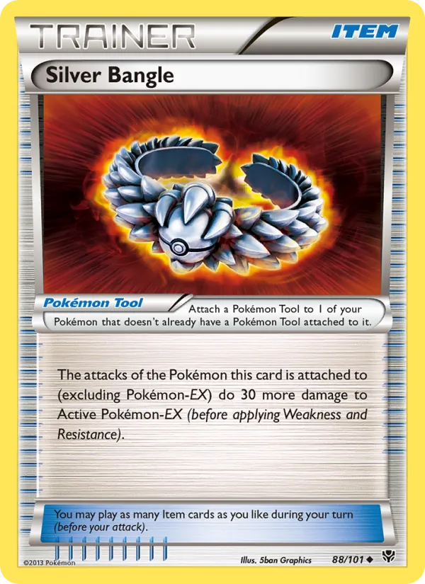 Silver Bangle — Plasma Blast #88 (Pokémon TCG card)