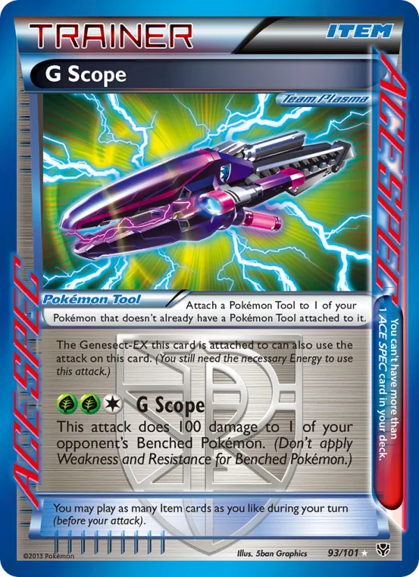 G Scope — Plasma Blast #93 (Pokémon TCG card)