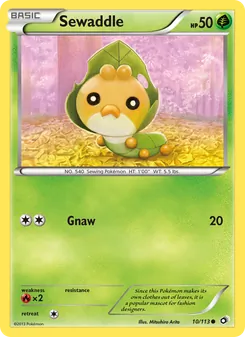 Sewaddle (Legendary Treasures #10)