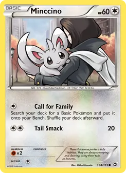 Minccino (Legendary Treasures #104)