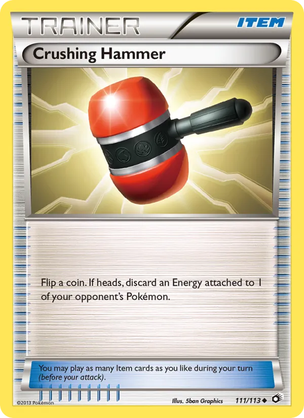 Crushing Hammer — Legendary Treasures #111 (Pokémon TCG card)