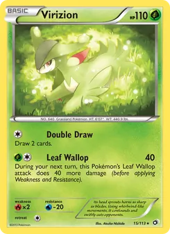 Virizion (Legendary Treasures #15)