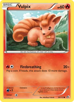 Vulpix (Legendary Treasures #20)