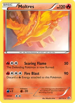 Moltres (Legendary Treasures #22)