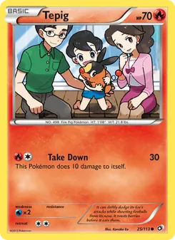 Tepig (Legendary Treasures #25)