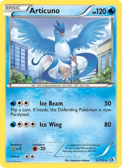 Articuno (Legendary Treasures #32)