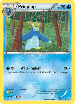 Prinplup (Legendary Treasures #34)