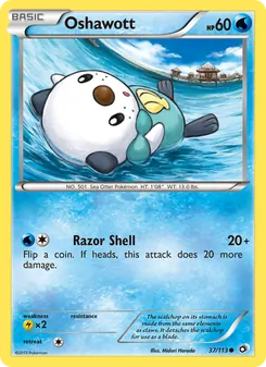 Oshawott (Legendary Treasures #37)