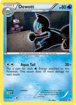 Dewott (Legendary Treasures #38)