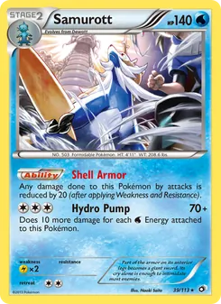 Samurott (Legendary Treasures #39)